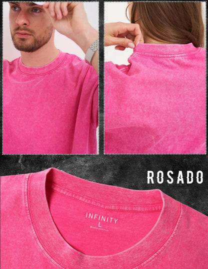 CAMISETA OVERSIZE ACID WASH