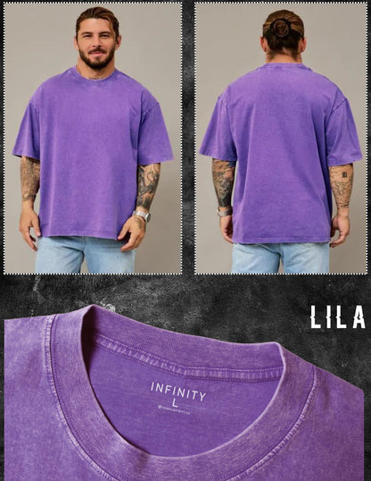 CAMISETA OVERSIZE ACID WASH