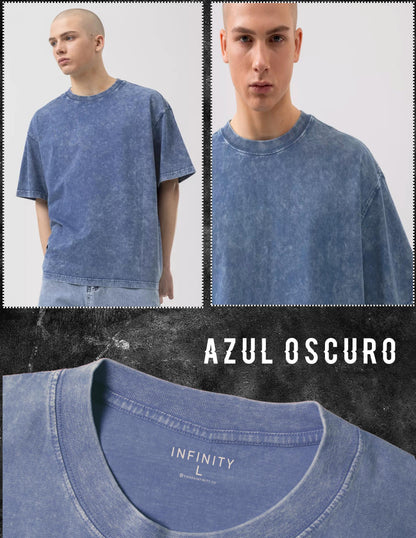 CAMISETA OVERSIZE ACID WASH