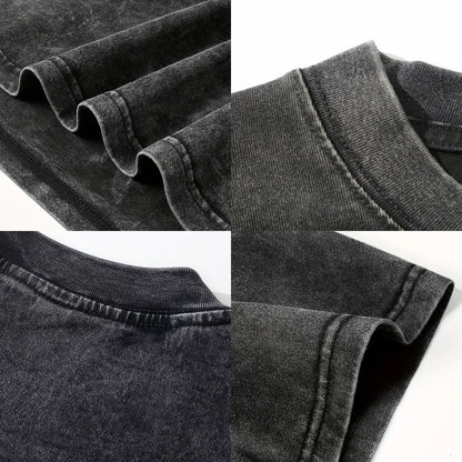 CAMISETA OVERSIZE ACID WASH