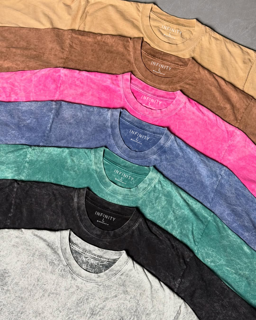 CAMISETA OVERSIZE ACID WASH